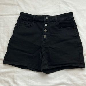 Black shorts